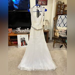 David’s Bridal wedding dress